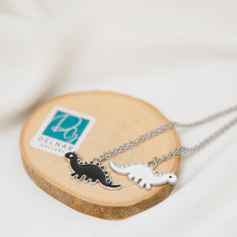 گردنبند دخترانه دلنار گالری مدل دایناسور گردنبند دخترانه دلنار گالری مدل دایناسور