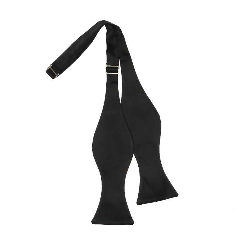 پاپیون مردانه ملودی مدل گره باز کد BT0006MSOblk