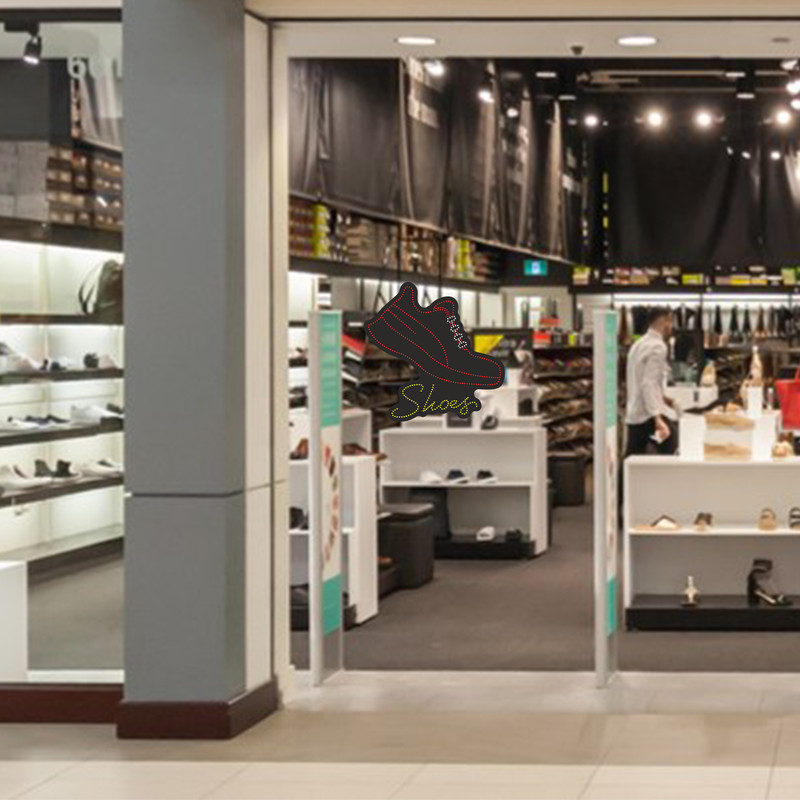 تابلو ال ای دی آیاز طرح کفش کد 450