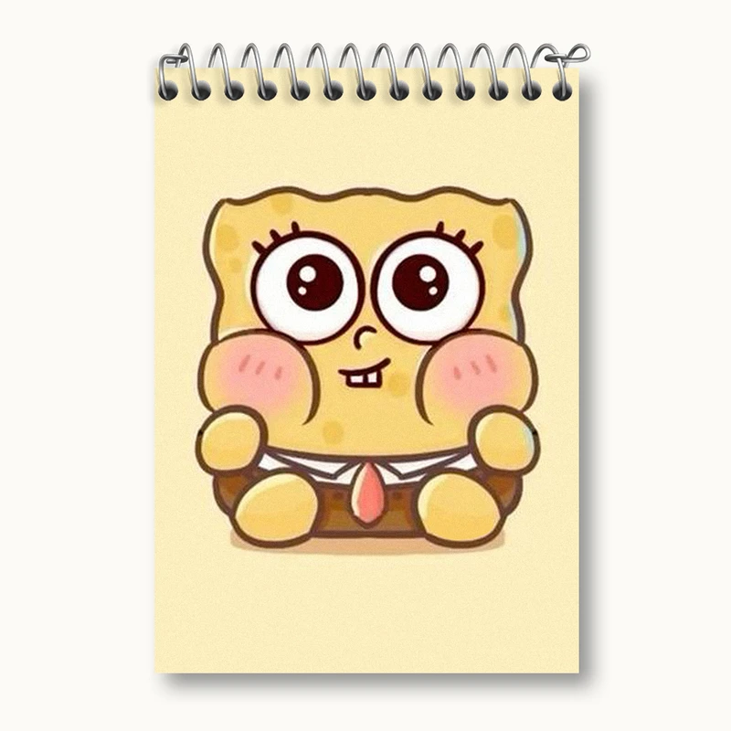 دفتر یادداشت 50 برگ خندالو طرح باب اسفنجی کد N1834