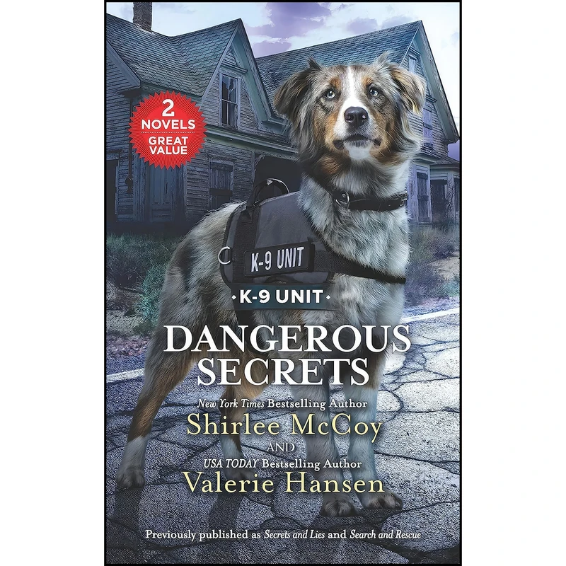 کتاب Dangerous Secrets اثر Shirlee McCoy and Valerie Hansen انتشارات Love Inspired MMP 2in1 K9