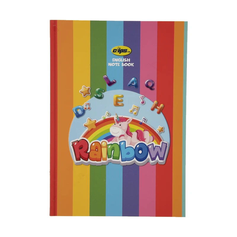 دفتر زبان 80 برگ کلیپس مدل 0070 کد 05