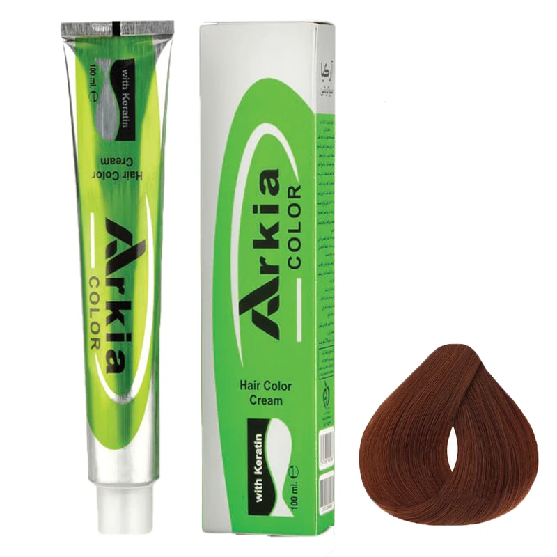 رنگ مو آرکیا شماره T7 حجم 100 میلی لیتر رنگ تنباکویی روشن