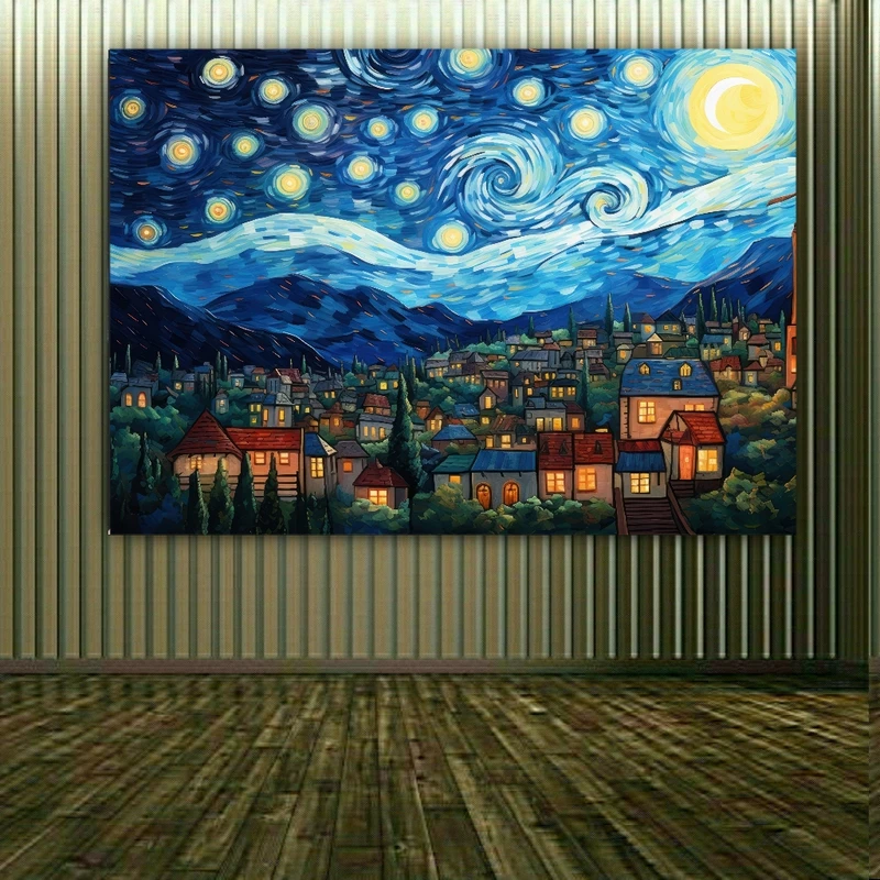 پوستر دیواری طرح نقاشی ونگوک کد FP103842