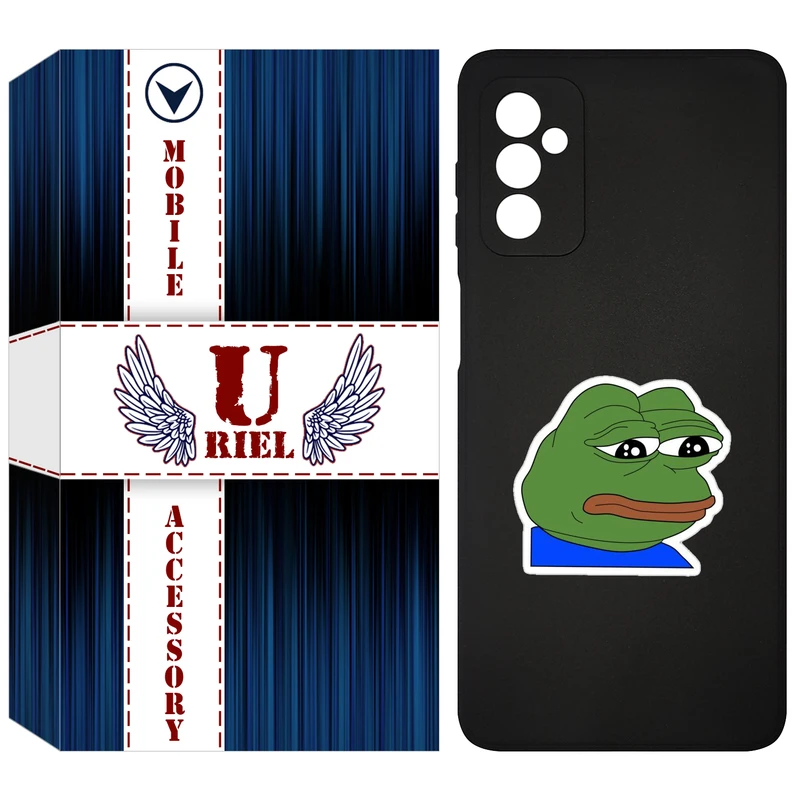 کاور یوریل مدل KSH کد 86 طرح قورباغه غمگین مناسب برای گوشی موبایل سامسونگ Galaxy M52 5G