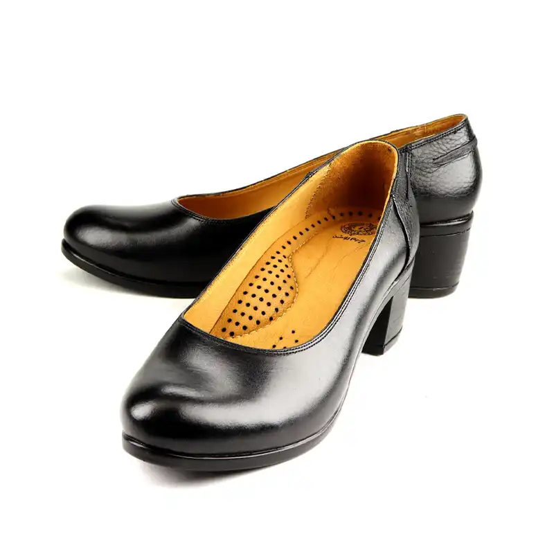 کفش زنانه روشن مدل متریال کد 01