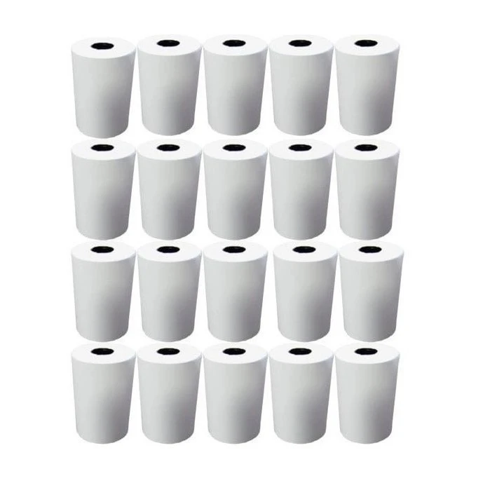 کاغذ رول حرارتی هانسول کارتخوان پوز مدل 002 بسته 50 عددی 18 متری