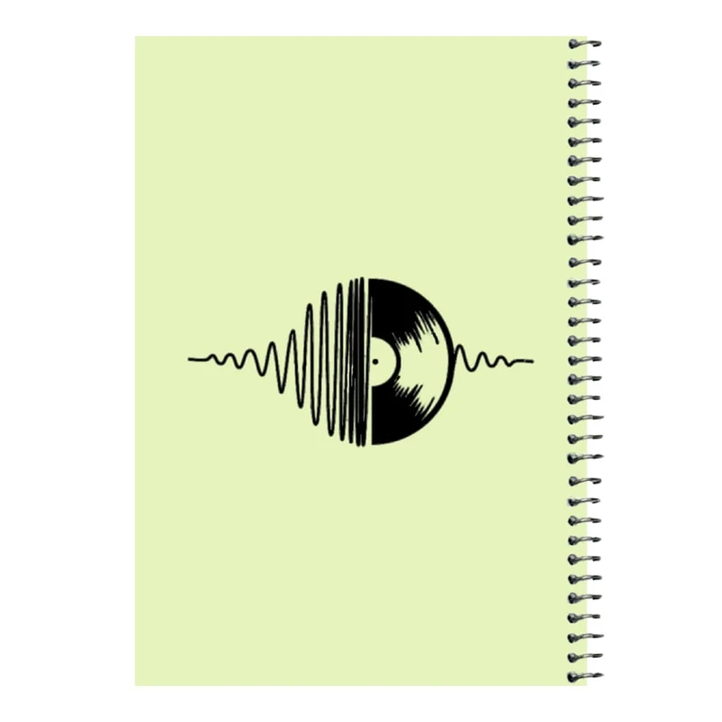 دفتر مشق 80 برگ اس جی مدل دیسک موزیک   