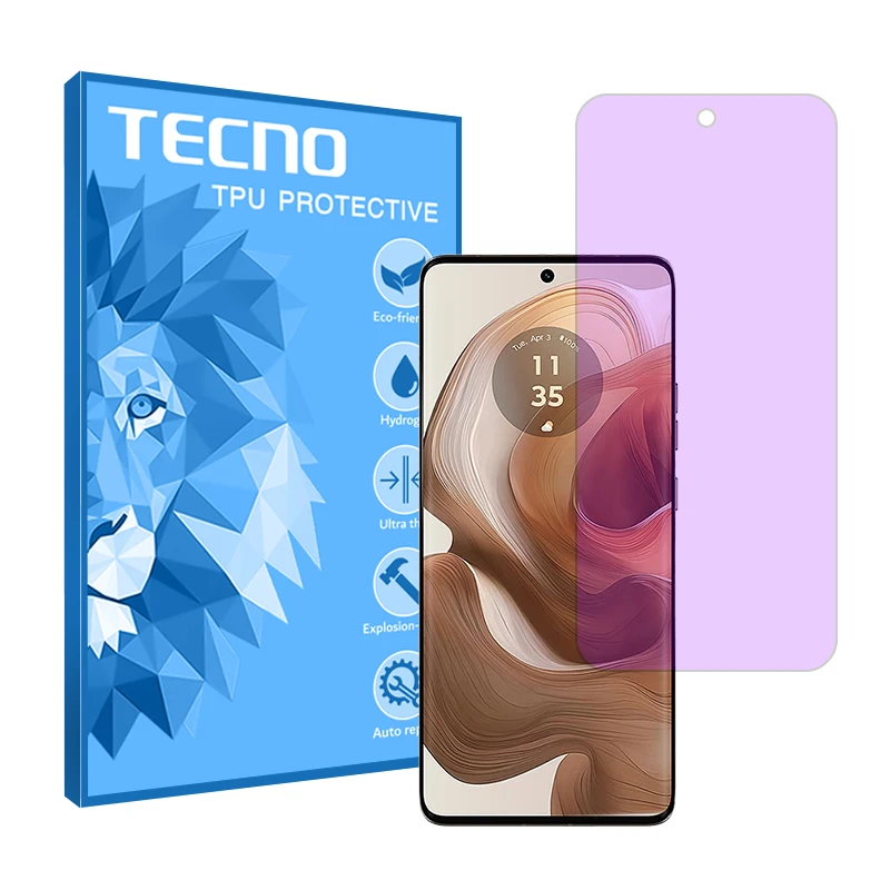 محافظ صفحه نمایش ضد اشعه بنفش تکنو مدل Resistant مناسب برای گوشی موبایل موتورولا Edge 50 Ultra