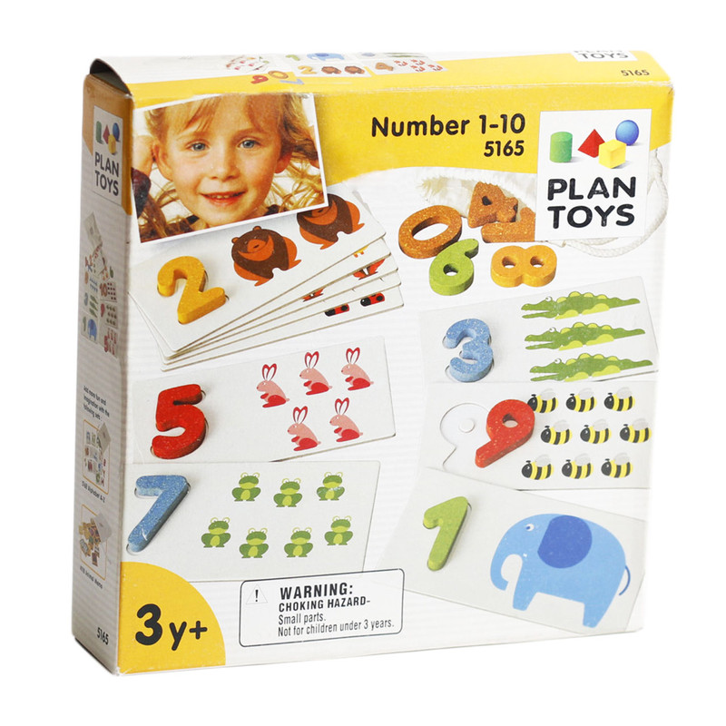 بازی آموزشی اعداد پلن تویز مدل Number 1-10