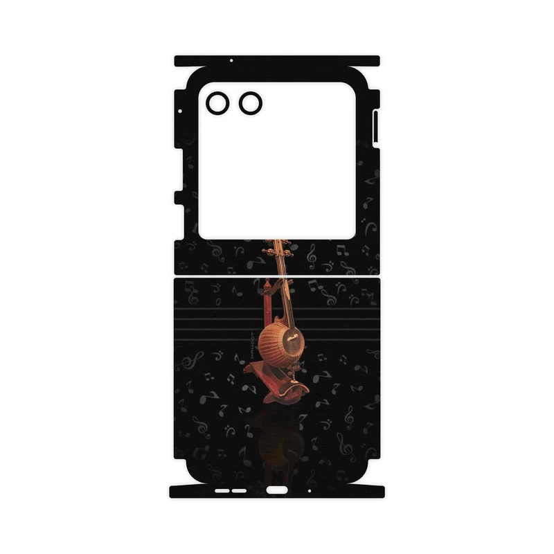 برچسب پوششی ماهوت مدل Persian_Fiddle_Instrument-FullSkin مناسب برای گوشی موبایل موتورولا Razr 40 Ultra