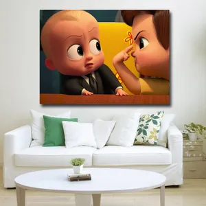  تابلو کودک و نوزاد مدل بچه رئیس کد 21