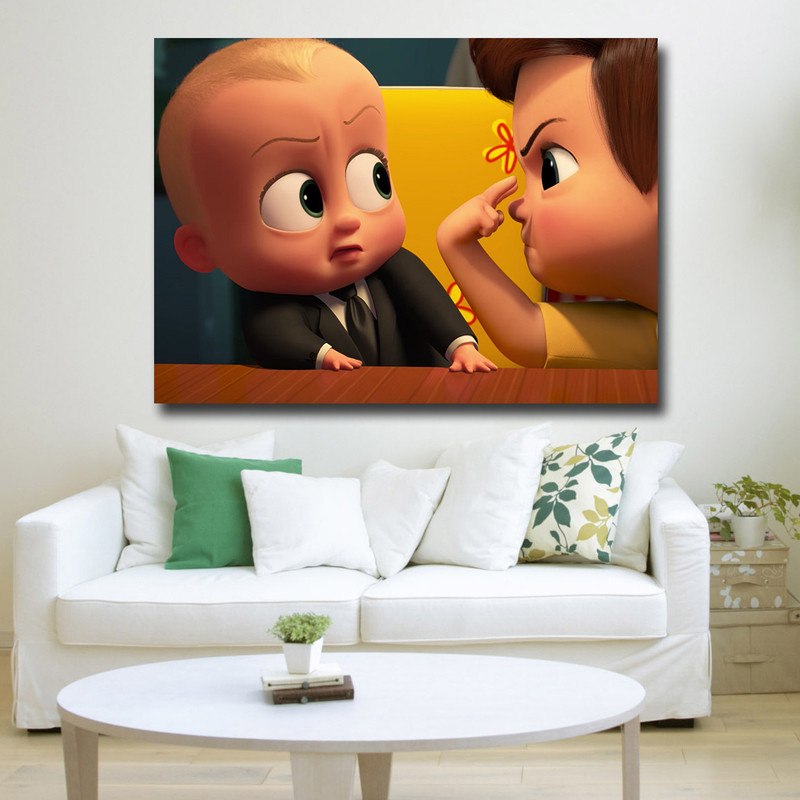  تابلو کودک و نوزاد مدل بچه رئیس کد 21