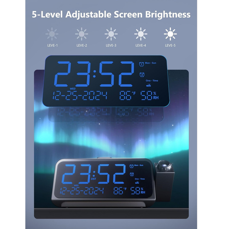 ساعت رومیزی دیجیتال مدل CR1024