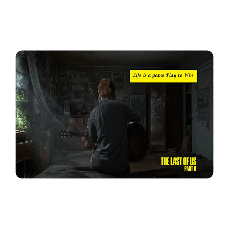 ماوس پد طرح آخرین بازمانده ازما - the last of us مدل mpb79