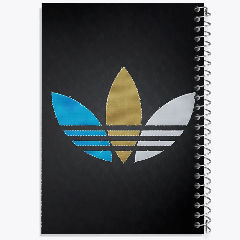 دفتر شطرنجی 50 برگ خندالو مدل آدیداس (Adidas) کد 36946