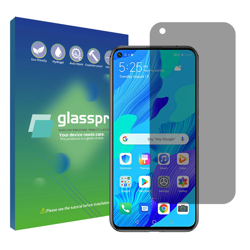 محافظ صفحه نمایش حریم شخصی گلس پرو مدل Resistant مناسب برای گوشی موبایل هوآوی nova 5T
