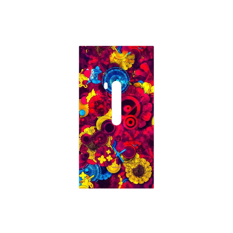 برچسب پوششی ماهوت مدل Vector Flower Garden Digital Art مناسب برای گوشی موبایل نوکیا Lumia 920