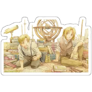 استیکر لپ تاپ مدل Edward and Alphonse Elric