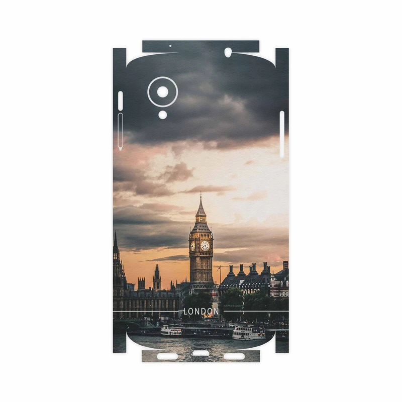 برچسب پوششی ماهوت مدل London City-FullSkin مناسب برای گوشی موبایل گوگل Nexus 5