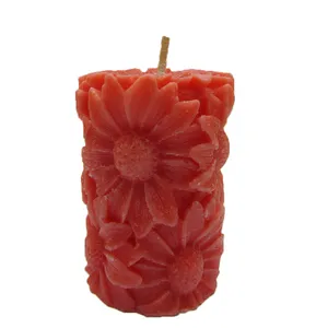 شمع دست ساز مدل گل کد 217