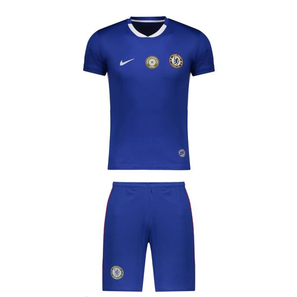 ست تی‌شرت و شلوارک ورزشی پسرانه مدل چلسی طرح پالمر