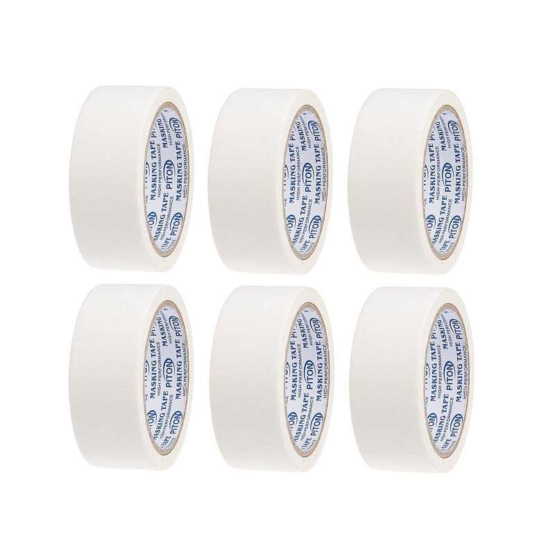 چسب نواری کاغذی پیتون کد 30 عرض 4 سانتی متر بسته 6 عددی چسب نواری کاغذی پیتون کد 30 عرض 4 سانتی متر بسته 6 عددی