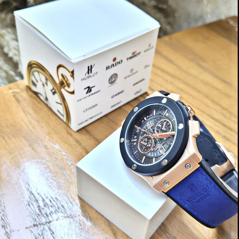 ساعت مچی عقربه ای زنانه  مدل اسکلتون بیگ بنگ رینگی bl_r02