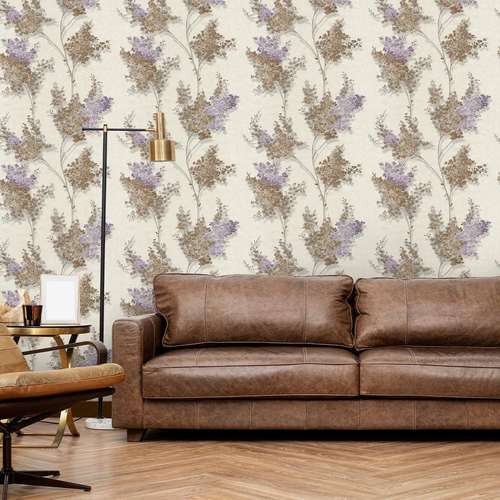 کاغذ دیواری مدل گلدار قواره ای کد 5033