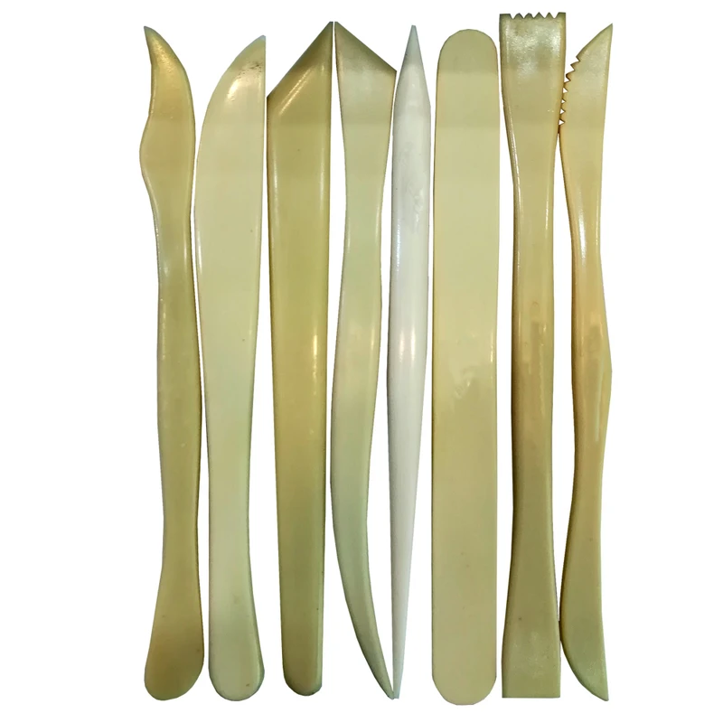 ابزار سفالگری مدل ABZ-01 کد 102754 بسته 8 عددی
