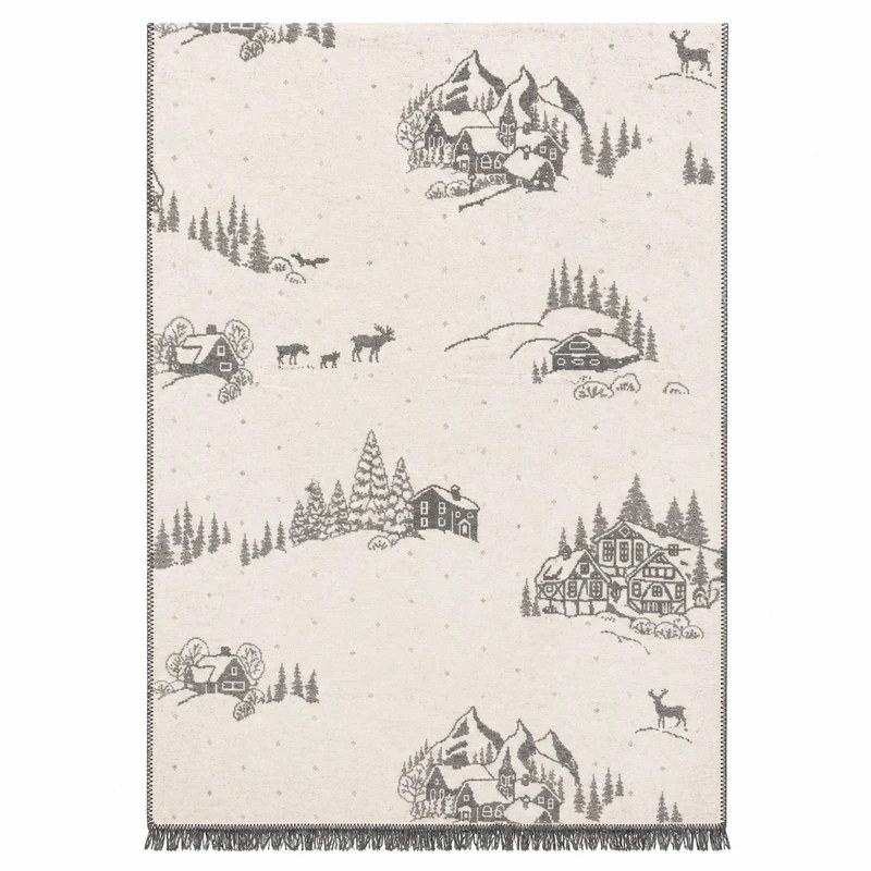پتو 2 نفره مرینوس مدل Pamuklu.Batt 015 C.K سایز 180x220 سانتی‌متر