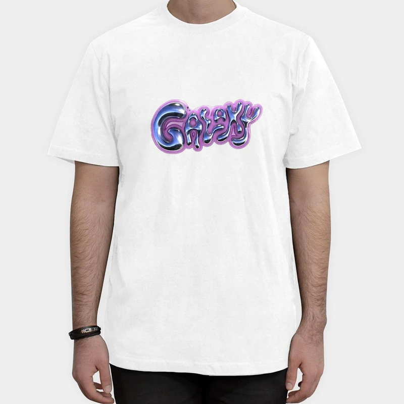 تیشرت آستین کوتاه مردانه مدل کهکشان