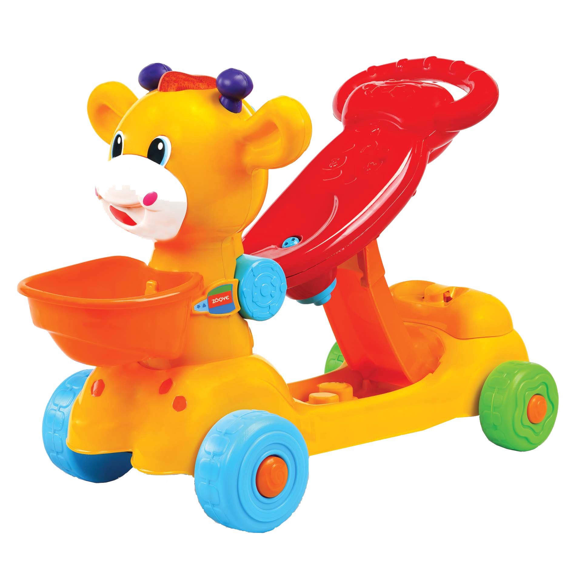 واکر کودک بی بی ماک مدل سه کاره طرح زرافه