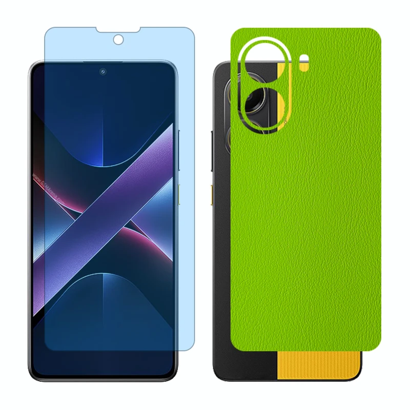 محافظ صفحه نمایش آنتی بلو گلس مدل Together مناسب برای گوشی موبایل شیائومی Poco X7 Pro به همراه برچسب پوششی