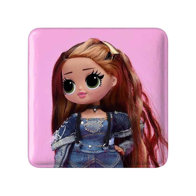 مگنت خندالو طرح عروسک LOL مدل مربعی کد 30626