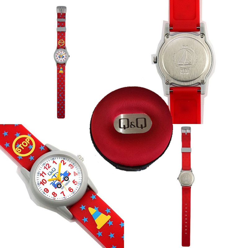 ساعت مچی عقربه ای بچگانه کیو اند کیو مدل vr99j020y