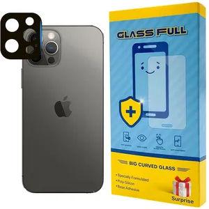  محافظ لنز دوربین گلس فول مدل STF مناسب برای گوشی موبایل اپل iPhone 12 Pro