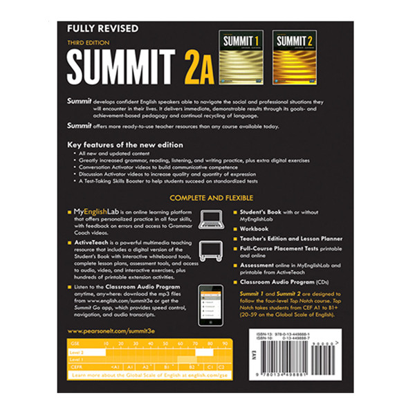 کتاب Summit 2A اثر Joan Saslow And Allen Ascher انتشارات اشتیاق نور