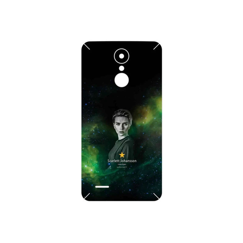 برچسب پوششی ماهوت مدل Scarlett Johansson مناسب برای گوشی موبایل ال جی K8 2017