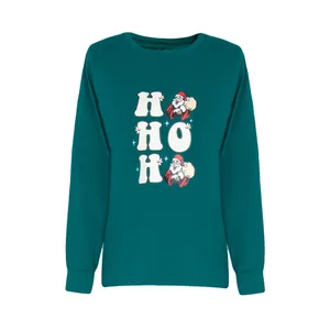 تی شرت آستین بلند زنانه بنیس مدل نوئل رنگ سبز