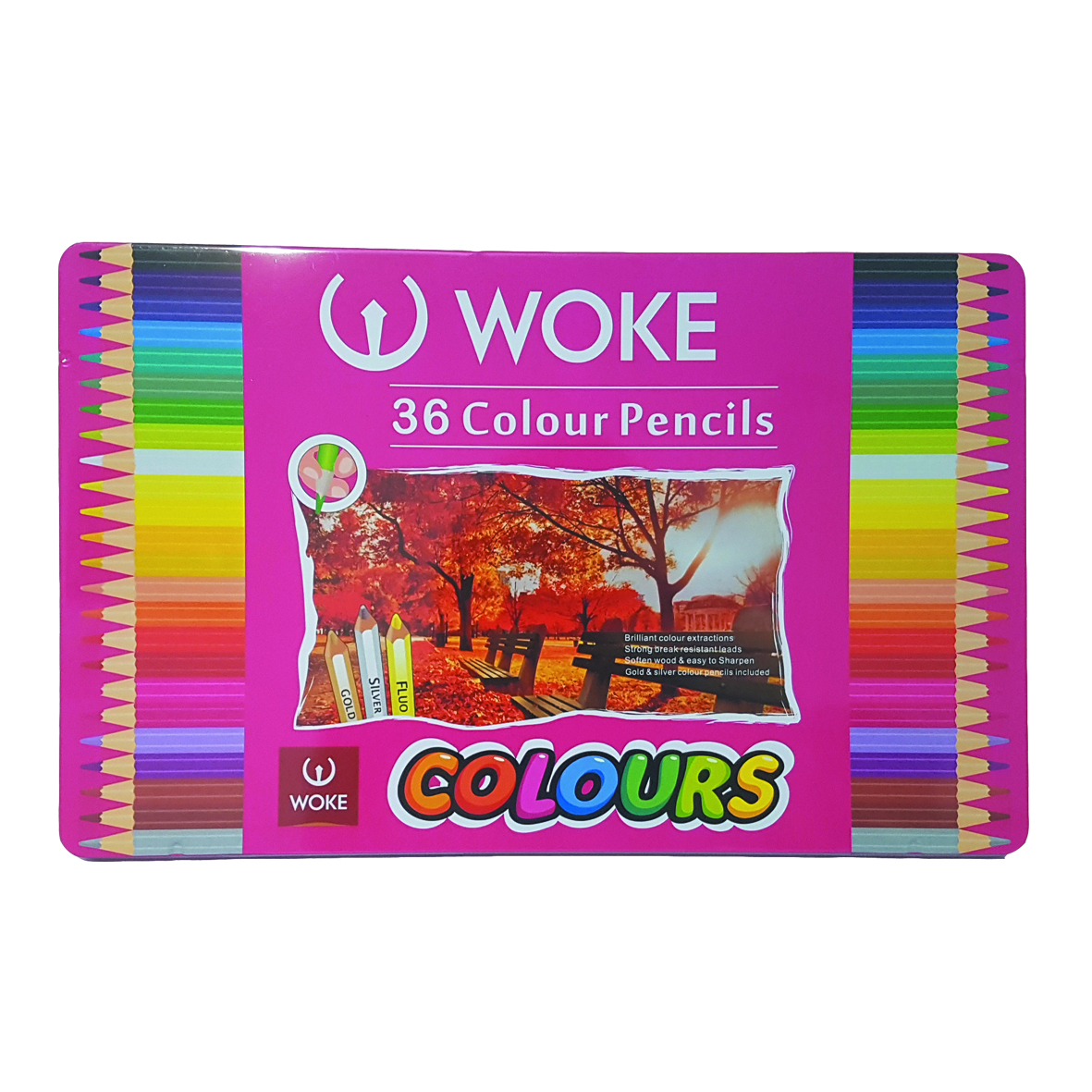 مداد رنگی 36 رنگ وک مدل پاییز