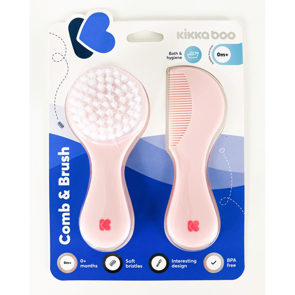 ست شانه و برس کودک کیکابو مدل KAKTUS