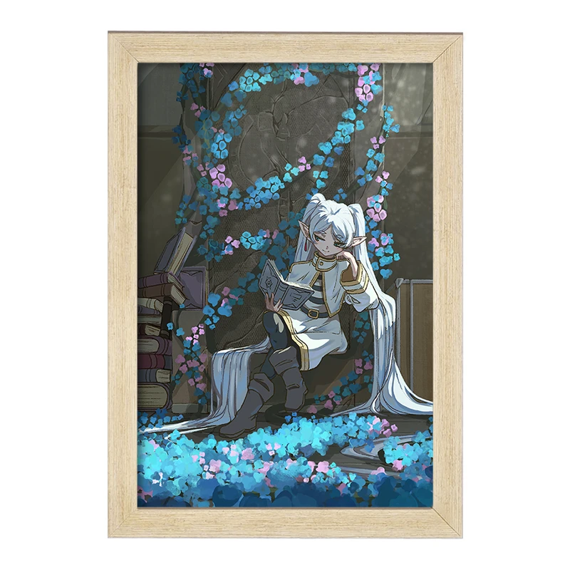 تابلو خندالو مدل انیمه فریرن (Frieren) کد 33920