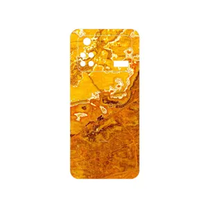 MAHOOT Gold Marble Cover Sticker for Xiaomi Poco M4 Pro 4G