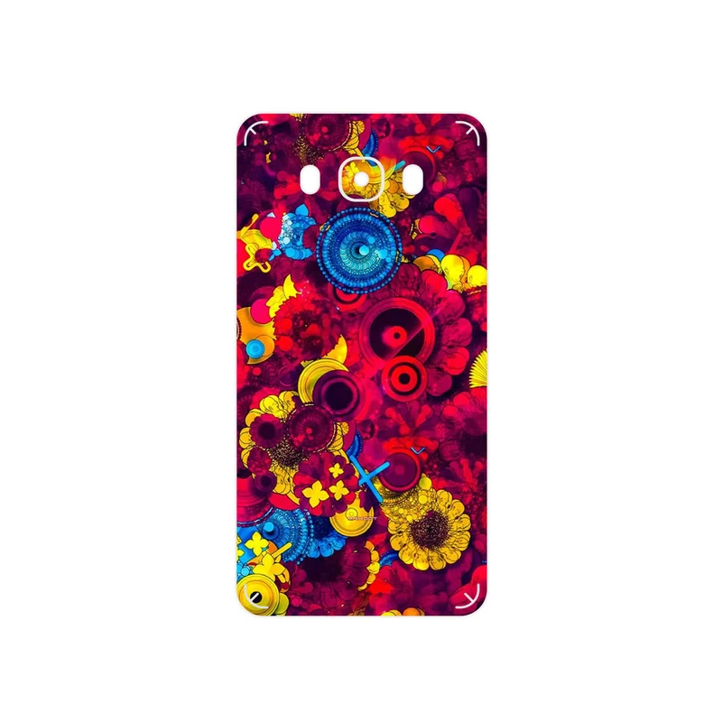 برچسب پوششی ماهوت مدل Vector Flower Garden Digital Art مناسب برای گوشی موبایل سامسونگ Galaxy J7 2016