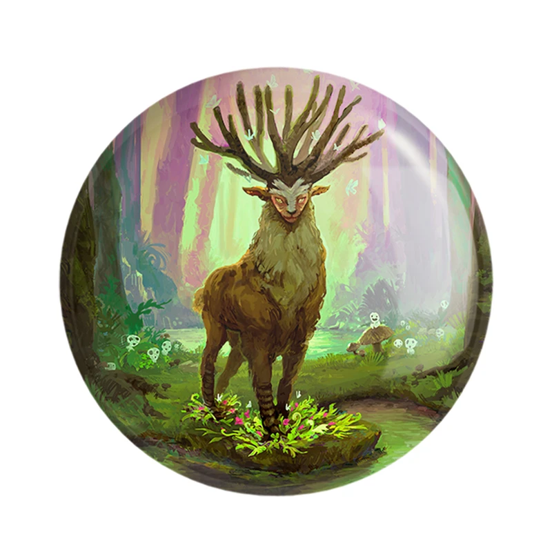 مگنت خندالو مدل انیمه پرنسس مونونوکه (Mononoke) کد 34104