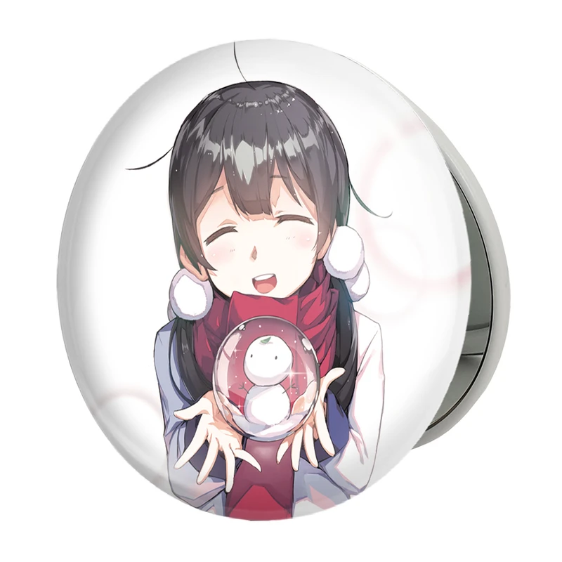 آینه جیبی خندالو طرح کیتاشیراکاوا تاماکو انیمه فروشگاه تاماکو Tamako Market مدل تاشو کد 22517 