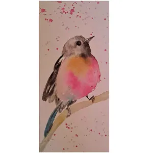 کارت پستال مدل آبرنگ طرح فانتزی کد 05