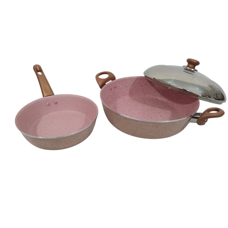 سرویس پخت و پز ۹ پارچه آذین مدل نیلوفر