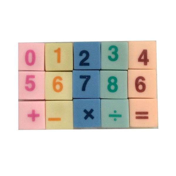 پاک کن مدل اعداد و علامت رياضي کد 377 مجموعه 15 عددي